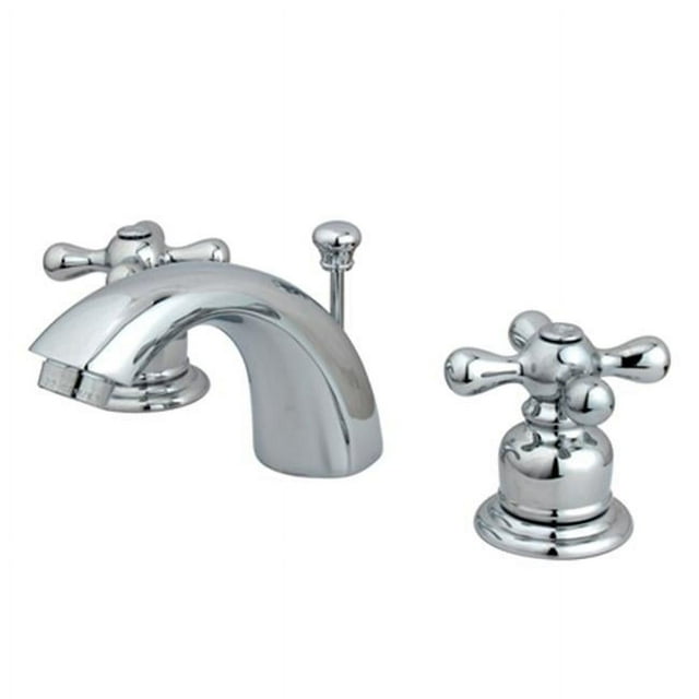 Kingston Brass KB951AX Mini Robinet de Lavabo à Large Diffusion & Popup de Vente au Détail, Chrome