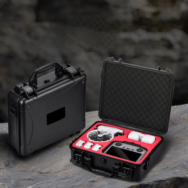 Étui de Protection pour Drone, Grande Capacité Doublure en Mousse Douce Résistante à l'Usure Étanche pour Charge Manager pour Flip