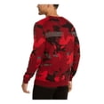 thumbnail image 2 of ALFANI Mens Red Lightweight, Heather Long Sleeve Crew Neck Classic Fit Cotton Pullover Sweater L, 2 of 2