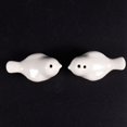 thumbnail image 5 of 3 Juego de Los Pajaros del Amor de Ceramica de la Boda Saleros Y Pihombresteros Personalizada Favores -, Color Blanco, 5 of 5