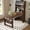 Walnut, variant on Compact Buffet with Hutch and Foldable Dining Table, Multifunctional Cupboard with Storage Shelf and Side Hooks, Natural