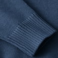 thumbnail image 5 of Eltusu Boys Thermal Sweaters, Long Sleeve Pullover Half Turtleneck Warm Winter Tops Dark Blue Size 6-7 T, 5 of 6