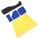 thumbnail image 5 of Raspador de sellador de lechada, 5 piezas/juego, esparcidor de sellador de plástico, esparcidor de sellador, removedor de sellador de silicona, ingeniería de precisión, 5 of 8