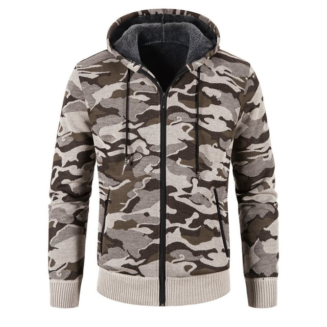 Pull Tricoté à Col Roulé d'Hiver pour Hommes à Manches Longues avec Fermeture Éclair