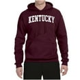 thumbnail image 2 of Wild Bobby State of Kentucky College Style Unisex Hoodie Sweatshirt, 2 of 6