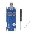 thumbnail image 1 of Adaptador Mini PCI-E a USB + 6/8 pines para tarjeta módulo computadora WWAN LTE, 1 of 9