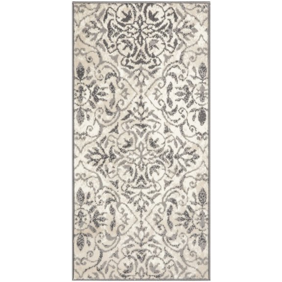 Nourison Jubilant Vintage Ivory Grey 2' x 4' Area Rug (2x4)