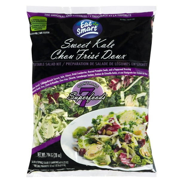 Eat Smart Sweet Kale Vegetable Salad Kit Walmart.ca