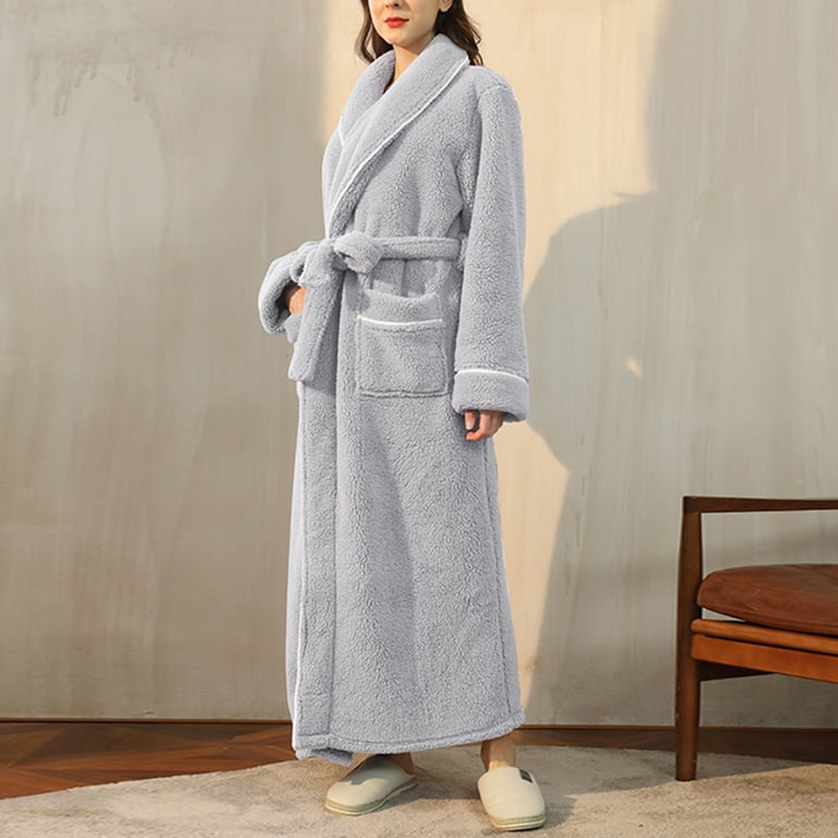 long winter dressing gowns Maxi Winter Dress