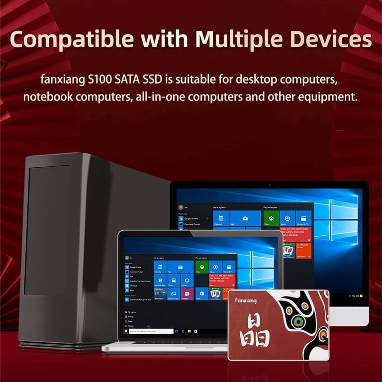 Fanxiang S100 1TB Solid State Drive, SATA III 2.5