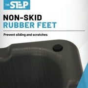 The Step High Step Aerobic Platform with High Step Blue Aerobic Platform and 4 Black Risers