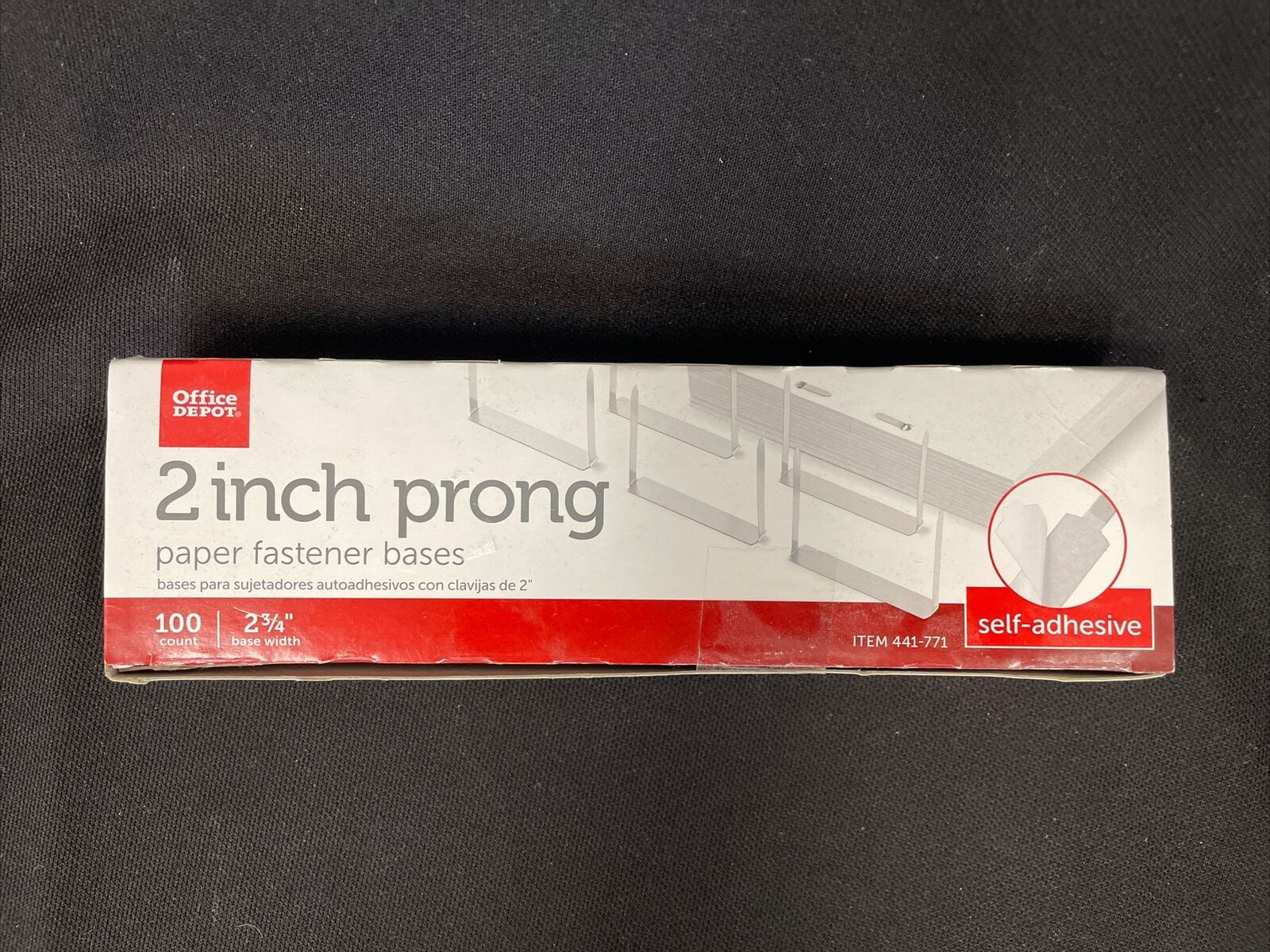 ACCO Economy Prong Fastener Set for Standard 2-Hole Punch