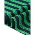 thumbnail image 5 of Agnes Orinda Women's Plus Size T-Shirt Rainbows Stripe Crew Neck Short Sleeve Top 2X Green, 5 of 6