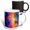 Multicolor, variant on 3drose, Colorful Fusion Abstract, 15oz Mug