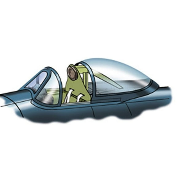 F8F Bearcat Vacuform Canopy x2 for Hobbycraft (1/48 model kit accessory)