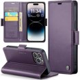 thumbnail image 4 of Cover for iPhone 14 Pro Max Wallet Case with Card Holder, Kickstand RFID Blocking Magnetic Closure Shockproof Protective PU Leather Case for iPhone 14 Pro Max Flip Wallet, 4 of 6