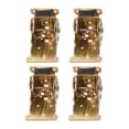 thumbnail image 1 of Minkissy 4Pcs Heavy Duty Locking Hinges Golden SPCC Metal For Homeowners DIY Enthusiasts, 1 of 4
