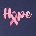 thumbnail image 5 of Wild Bobby, Hope Pink Ribbon Support Brave Fight, Breast Cancer Awareness, Men Premium Tri Blend Tee, Vintage Navy, Small, 5 of 5