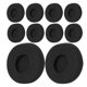 thumbnail image 1 of EXHUMKY 10Ud Cobertores De Espuma Para Orejeras De Auriculares Accesorios Duraderos Y Negros, 1 of 6