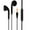 Black, variant on DVKOVI Ear Buds Wired Earbuds in-Ear Stereo Earphones Hands Free Calling Earphone with Microphone 3.5mm Tangle-Free Cord Compatible with Apple & Android