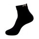 thumbnail image 1 of Sonducket 1 par de calcetines de mujer, calcetines decorativos de algodón con lazo en los tobillos, calentador de pies informal de Color sólido, Medias Negro Sonducket AP013614-01, 1 of 6