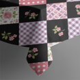 thumbnail image 4 of Pioneer Flower Floral Print Pattern Rectangle Tablecloth 60"x102", Waterproof Polyester Table Cloth, Wipeable Spillproof for Dining Camping Indoor Outdoor, 4 of 6
