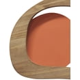 thumbnail image 4 of Retro Orange Walnut Wood and Metal Wall Decor, 4 of 5