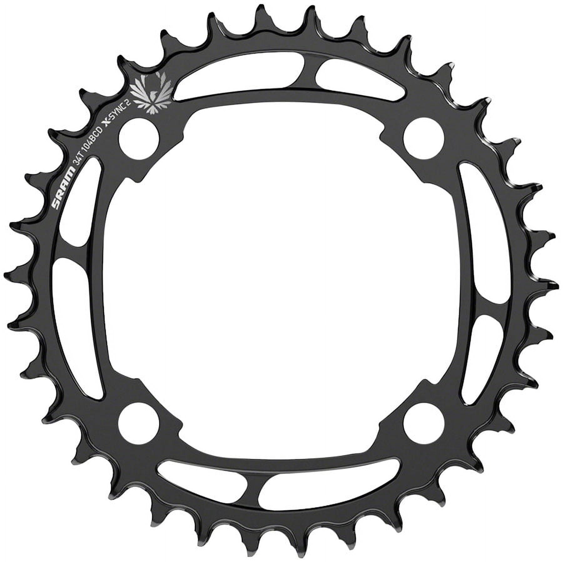 SRAM X-Sync Direct Mount 11-Speed Chainring - 26-Tooth, 6-Degree Offset, For 1x Drivetrains, Mud Clearing Design