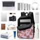 thumbnail image 3 of Hombre de Jengibre-theme Backpack, Campus style schoolbag Bookbag with Adjustable Shoulder Straps And Large Zip Compartment, Unisex Travel Bags., 3 of 6