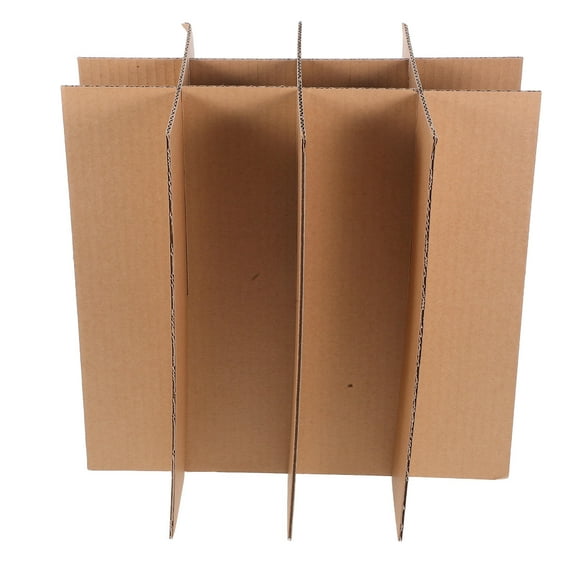 Worgeous 5pcs Packing Dividers For Dishes And Glasses Divider Cardboard For Moving Boxes Packing Kit Wine Paper Partition For Safe Shipping