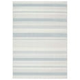 thumbnail image 2 of Home Dynamix Tripoli Mateo Modern Striped Indoor/Outdoor Area Rug, Blue/Cream, 5'3"x7'3", 2 of 7