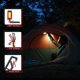 thumbnail image 4 of 1 Piece Powerful Rechargeable Work Light, LED Work Light Workshop Light with Magnetic Base, Torch Light with IP65 Waterproof, 7 Modes Mechanic Light f, 4 of 5