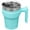 Turquoise, variant on BJPKPK 40oz Stainless Steel Insulated Tumbler, Travel Coffee Tumbler with Handle and Straw, Lavender