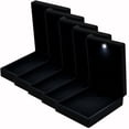 thumbnail image 1 of Estuche para joyas con LED AurixFlex 5Pzas Negro7x9x3.5cm PVC Joyero., 1 of 5