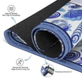 thumbnail image 3 of Shell Mahjong Mat with Rules, 31.5*31.5in Anti Slip American Mahjong Mat for Table, Noise Reduction, Neoprene Mah jongg Mats with Carrying Bag & 3 Dices, Mahjong Set Gift, Board Tile Games Mats, 3 of 7