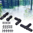 thumbnail image 4 of Drip Irrigation Fitting Kit, Drip Irrigation Systems 1/2 Tubing Barbed Connectors Lawn Drip Irrigation Systems  For Flower Pot For Garden, 4 of 8