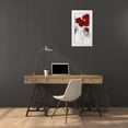 thumbnail image 3 of Zacher-Finet, Isabelle 18x32 White Modern Wood Framed Museum Art Print Titled - Pavot d hiver IX, 3 of 4