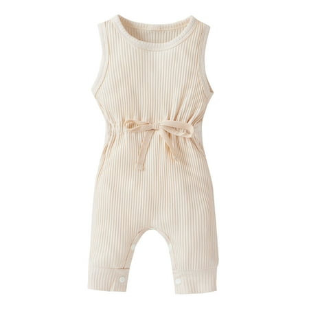 

Canis Baby Boy Girl Sleeveless Romper Summer Jumpsuit