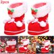 thumbnail image 1 of Zapatos Navideños Mini Regalo Rojos Regalo Nochebuena (S), 1 of 5