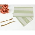thumbnail image 6 of REGALWOVEN Place Mat Set of 8 Placemats for Kitchen Dining Table Decor, Washable Table Placemats Wipeable Table Mat Green 18*12in, 6 of 7