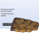 thumbnail image 1 of Tortuga de isla flotante Tortuga de isla flotante Complemento de calcio Mesa flotante para trepar Mesa para trepar grande, 1 of 2