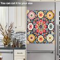 thumbnail image 3 of Yayeee Magnetic Dishwasher Cover for The Front Decoration Home Kitchen Machine Sticker Protector, Colorful Floral Pattern, 3 of 6