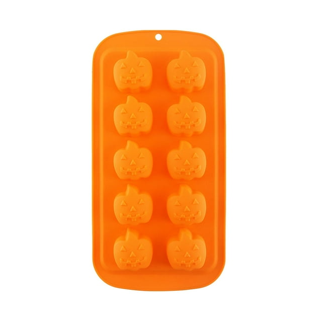 Halloween Pumpkin Cake Mould Candy Flip Candy Skull Chocolate Moulds