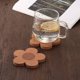 thumbnail image 5 of 24 Piezas Posavasos Bonitos para Bebidas, Posavasos Absorbentes Y Reutilizables, Posavasos con Forma de Flor de Corcho de 4 Pulgadas para Café, Tapete para Tazas de Té, 5 of 5