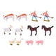 thumbnail image 5 of Figuras de granja Gloria estatuas de animales PVC regalo ideal 6,3 cm x 1,2 cm x 5,6 cm, 5 of 9
