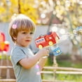 thumbnail image 4 of Automatic 12-Hole Bubble Machine | Handheld Foam Launcher | Electric Battery Operated | Safe ABS Material | Portable Easy Clean | 100ml Solution | Indoor Outdoor Party Toy | Multiple Colors, 4 of 6