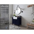 thumbnail image 2 of Ancerre Designs Adeline 36" Wood Bathroom Vanity Set in Heritage Blue, 2 of 12