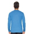 thumbnail image 3 of Expert Brand USA-Made Men's TriTec Active Long Sleeve, Royal Blue, Large, 3 of 5