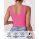 thumbnail image 2 of Crop Top AURUZA sin Mangas con Cuello en U Rosa Talla XS, 2 of 6