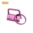 thumbnail image 3 of 20PCS Key Fob Hardware with Keychain Rings for Bag Webbing,Pink pwm25, 3 of 5